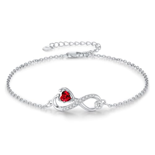 ABIGY Stethoskop Armband 925 Sterling Silber Unendlich Armbänder Schmuck Geschenk für Damen ABIGY Stethoskop Armband 925 Sterling Silber Unendlich Armbänder Schmuck Geschenk für Damen von ABIGY