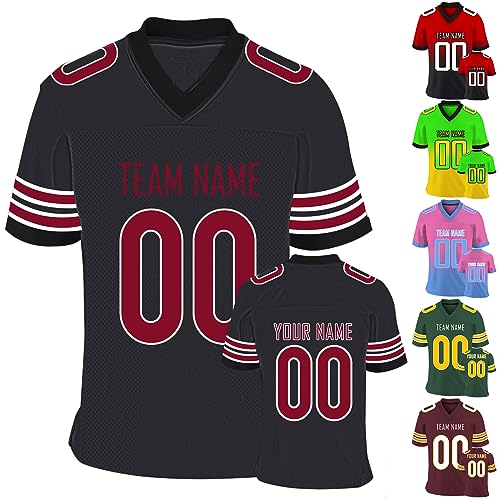 Personalisierte Fußball-Trikots für Männer Frauen Personalisierte Gedruckt Team Name Nummer Trikots Individuelle Sport Shirts Team Geschenke von ABIsedrin