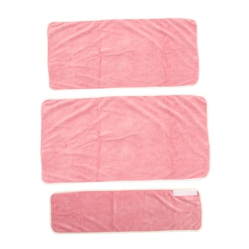 ABOOFAN 1 Satz Beauty-Handtücher Waschlappen Kleid Haartuch Handtücher Masse Salonhandtücher kosmetikset hijab حجاب Spa Haarverwerfung Superfaser-Schönheitshandtücher Ballaststoff Rosa von ABOOFAN
