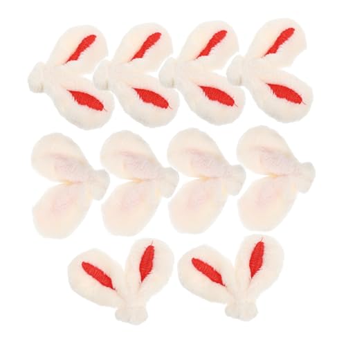 ABOOFAN 10 Stück Teiliges Hasenohren Haarclips Zubehör für Diy Haarschmuck Haaraccessoires für Kreative Bastelprojekte und Festliche Anlässe von ABOOFAN