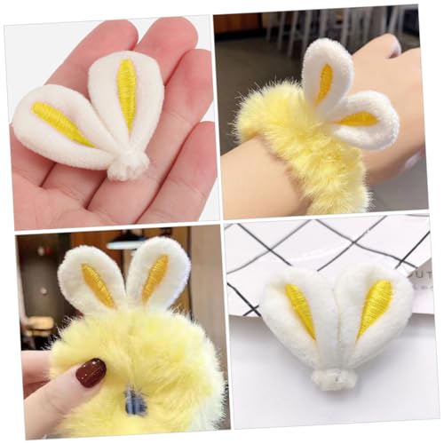 ABOOFAN 10 Stück Teiliges Hasenohren Haarspangen Bunte DIY Haarschmuck Zubehör für Leichte Langlebige Hasenohren Haarklammern für Handdekoration und Bastelprojekte von ABOOFAN