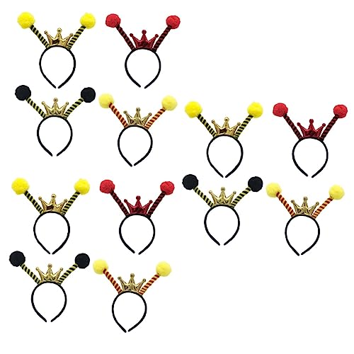 ABOOFAN 12 Stk Halloween-bienen-stirnband Cosplay-zubehör Kopf Boppers Halloween-weihnachtsfeierzubehör Partykopf Bopper Halloween-cosplay-gastgeschenke Honigbienenkostüm Kind Haar Schal von ABOOFAN