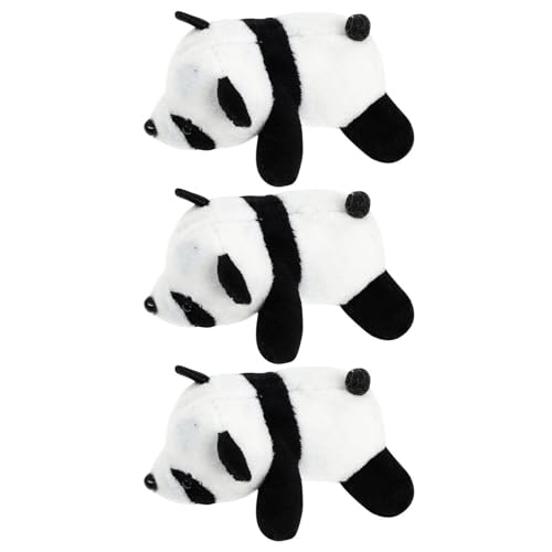 ABOOFAN 12 Stk Panda-Haarnadel Schleife Haarspange Mädchen Haarspangen Haarklammer Cartoon-Haarnadeln Cartoon-Kopfschmuck niedlich Haarschmuck Stirnband Brosche Kind Kopfbedeckung Flanell von ABOOFAN