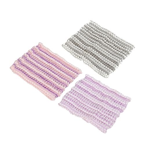 ABOOFAN 15 Stück Netz-Stirnband Handtuch-Stirnband Turban-Stirnband Spa-Kopfwickel Stirnbänder Für Mädchen Gesichts-Stirnband Make-Up-Haarband Handtuch Haarwickel von ABOOFAN