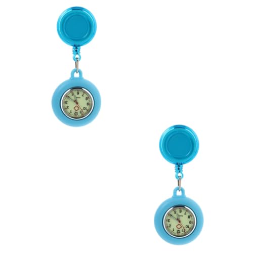 ABOOFAN 2 Stücke Student Fob Uhr Elegante Quarzuhr Taschen Clip-auf Quarz von ABOOFAN