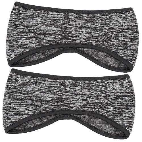 ABOOFAN 2St warme Ohrenschützer elastisches Fitness-Stirnband Ohrenschützer Stirnband warmes Stirnband Haarbänder Stirnband zum Laufen Winter Stirnband Tab Schal Kopfbedeckung Stoff von ABOOFAN