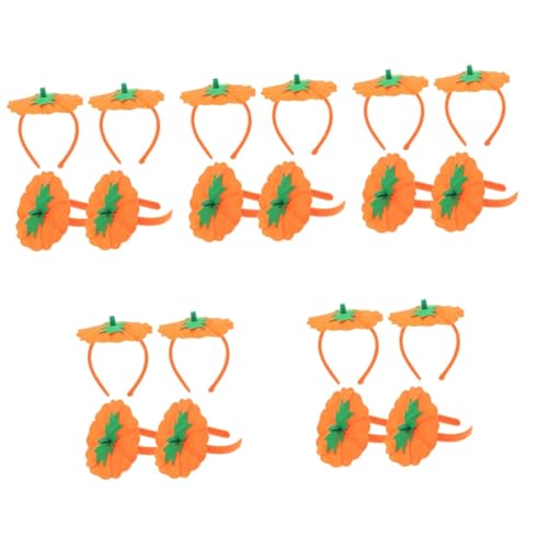 ABOOFAN Haarspangen Für Kinder 20 Stk Kürbis Stirnband Haarschmuck Halloween Geist Kind Vlies Haarschmuck Für Kinder von ABOOFAN