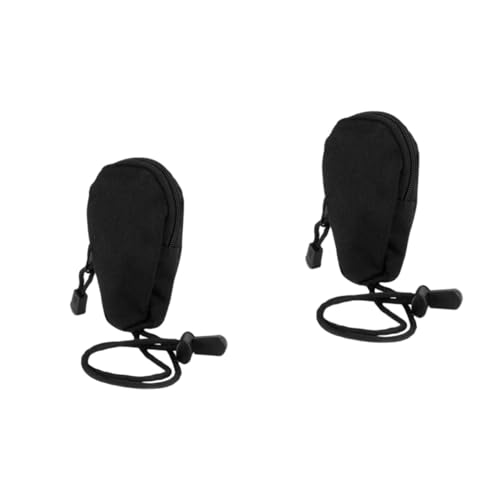 ABOOFAN 2St geldbörsen Damen Brieftasche Damen keyholder herrengeldbörsen Portemonnaie für Nylon-Geldbörse Reise-Geldbörse Wechselgeldbeutel Schlüsselbund Reisen von ABOOFAN