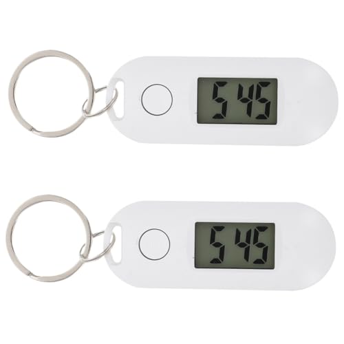 ABOOFAN 2st Elektronische Schlüsselbunduhr Für Jungen Damen-geldbörse Herrenhalskette Mini-Rucksack Für Frauen Schüler-schlüsselbunduhr Pflege Taschenuhr Stumm Hängende Uhr Mann von ABOOFAN