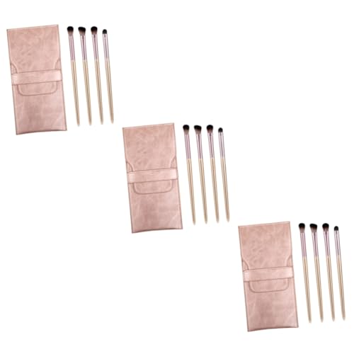 ABOOFAN 3 Stück 1 4 Stück Augen-Make-up-Pinsel Rougepinsel Mischpinsel-Kit Zubehör Make-up Pinsel Mini-Bürste kosmetisches Werkzeug tragbar Lidschatten Pinsel Make-up-Tools einstellen Haut von ABOOFAN