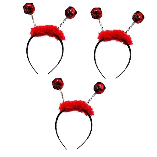 ABOOFAN 3 Stk St. Patricks Day Head Bopper Weihnachtsglitter Kugelkopf Boppers Weihnachtsparty Head Bopper Kopfball 2019 Hummelkopf Bopper Neues Jahr Kopf Bopper Schal Kind Cosplay von ABOOFAN