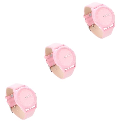 ABOOFAN 3 Stücke Modische Damen Uhren Noctilucence Funktion Haut-freundliche Armbanduhr von ABOOFAN