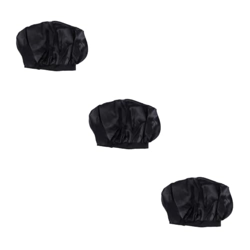 ABOOFAN Schlafhaube 3 Stück Vorgebundenes Kopftuch Für Damen Damen-Bandana Damen-Kopftücher Elastische Nachtmütze Duschhaar-Mütze Seidenhaarwickel Damen-Schlaf-Badekappe Elastische von ABOOFAN