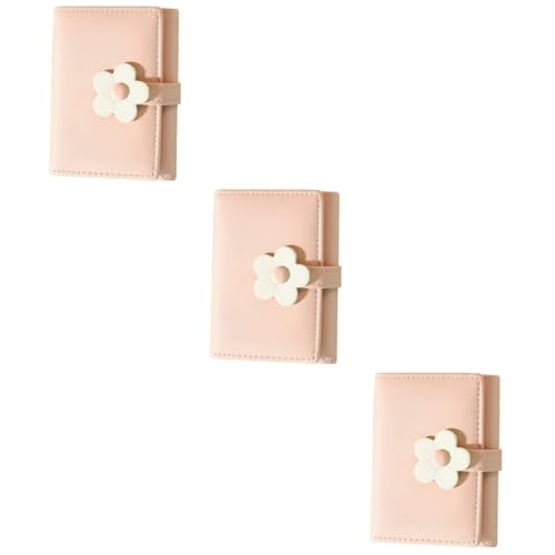 ABOOFAN 3St Geldbörse kleine Brieftasche Gürteltasche aus Leder für Damen Umhängetasche für Damen rosa Handtasche Mädchen wechseln die Handtasche Münzbeutel Münze schmücken Geschenk Kind von ABOOFAN
