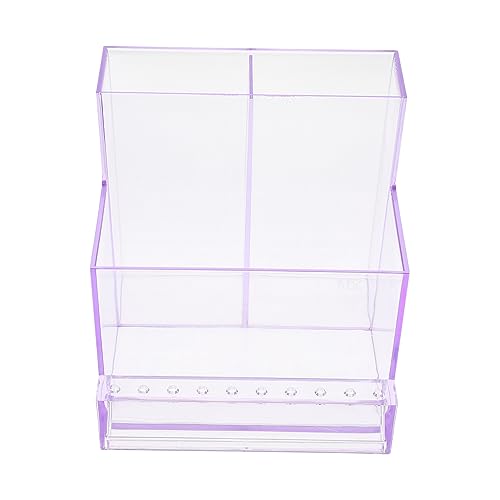 ABOOFAN 4 Stück Mühle Aufbewahrungsbox Armlehne Maniküre Steht Nagelbohrer Bithalter Nail Art Bohrständer Messestand-organizer Nagelhalter Bohrerhalter Japanisch Plastik Kasten von ABOOFAN