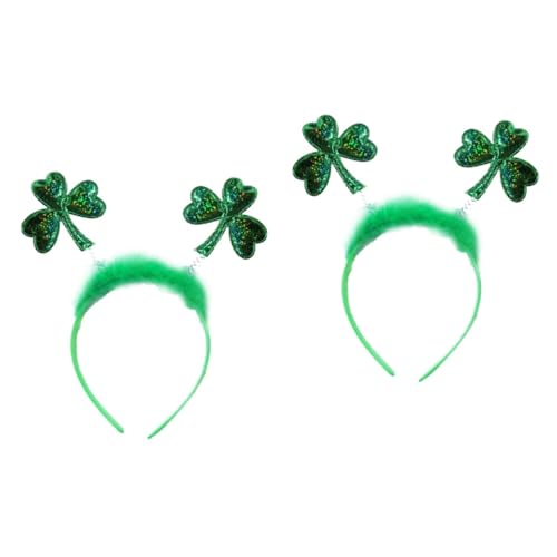 ABOOFAN 6 Stk hair accessories for girls party kopfschmuck geschenke für freundinen Plastic hairband Festive hair accessory Green hairband Feder schmücken Popper Stirnband Kind Schal von ABOOFAN