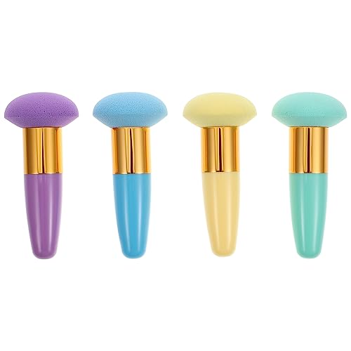 ABOOFAN 8 Stück Beauty-Stick Puderschwamm Make-Up-Schwamm Mit Griff Kissen Puff Concealer Puff Baumwollpuder Schwammstift Dreieckige Make-Up-Schwämme Make-Up Verwendung Von von ABOOFAN