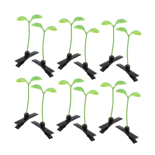 ABOOFAN 80 Stücke Bean Haar Clip Nette Gras Haarspange 3d Pflanze Haarnadeln Haarnadel Für Frauen Kinder Mädchen Dame Headwear Haar Zubehör von ABOOFAN