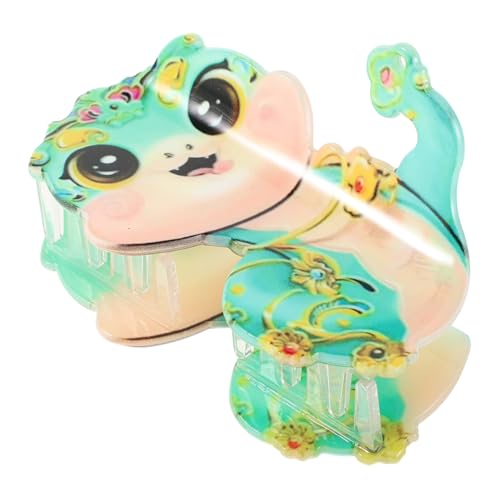 ABOOFAN Cartoon kleiner Schlangenhaarfänger Schlange Haarspange süße Haarspangen Cartoon-Haarklammern Haarspangen für Mädchen süße Haarklammern aus Kunststoff Essigsäure Grün von ABOOFAN