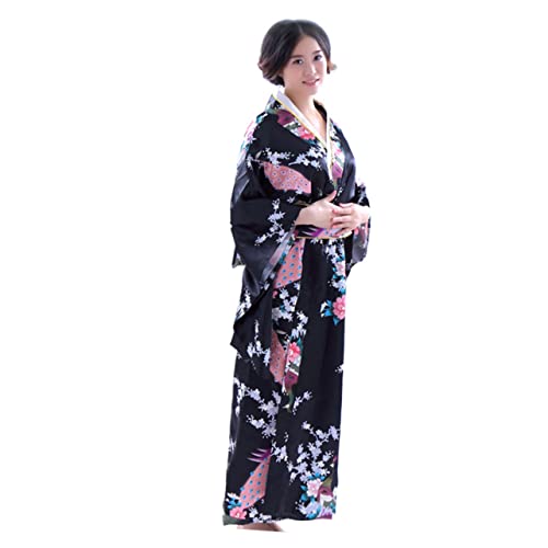 ABOOFAN Elegante Crop-Tops für Frauen Kimono für Damen Frauengewand traditioneller Kimono Roben für Frauen Kimono japanisch Partyrobe Kimono modischer Kimono Nachtwäsche Kimono Kleidung von ABOOFAN
