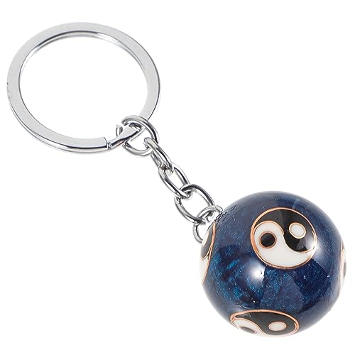 ABOOFAN Fitness-handball-schlüsselanhänger Yin-yang-schlüsselanhänger Glücksschlüssel-schlüsselanhänger Fengshui-schlüsselanhänger Reisen Cloisonne Cloisonné-emaille Dekorative Kugel von ABOOFAN