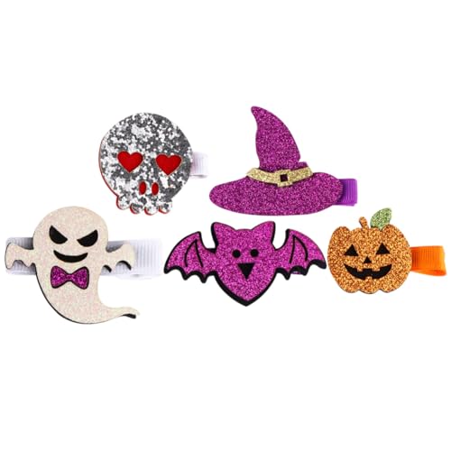 ABOOFAN Halloween-Haarspangen Cosplay-Zubehör Tiara Für Mädchen Haarspangen Für Halloween Haarklemmen Bang-Haarnadeln Hexenhut-Haarnadeln Halloween-Haarschmuck Cartoon-Dekoration von ABOOFAN