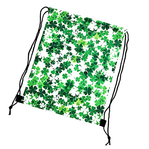 ABOOFAN Hochwertiger Wiederverwendbarer Beutel mit Kordelzug Vierblättriges Kleeblatt für Partys und Unterwegs von ABOOFAN