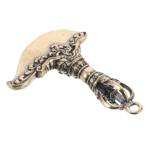 ABOOFAN Messing-retro-anhänger Für Halsketten Charms Für Halsketten Und Armbänder Vintage-stil Anhänger Mit Schlüsselring Geeignet Als Accessoire Für Taschen Und Rucksäcke von ABOOFAN