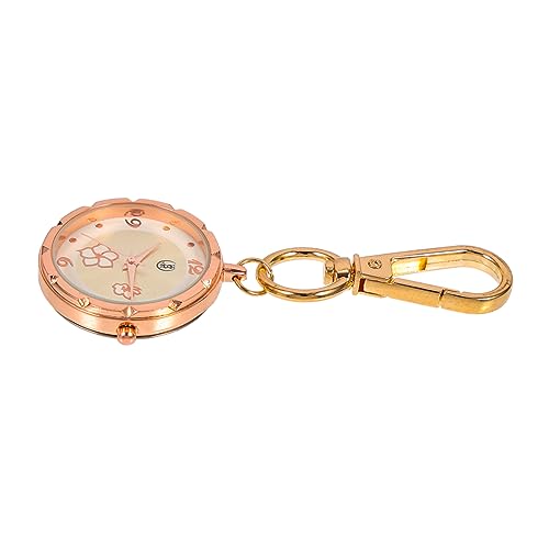 ABOOFAN Taschenuhr Krankenschwesteruhr Mit Schnallendesign Stumm Retro Uhr Legierung Für Pflegepersonal Ansteckuhr Für Ärzte Und Sanitäter Leicht Und Tragbar von ABOOFAN