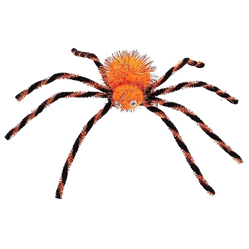 ABOOFAN Spinne Haarnadel Spinnen-haarspangen Für Frauen Halloween-haarspange Lustige Halloween-haarnadel Gothic Kopfbedeckung Der Spinne Winzig Orange Lila Kleidung Fräulein Stoff Gotisch von ABOOFAN