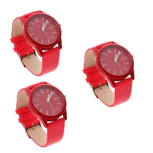 ABOOFAN 3-teilige Stilvolle Armbanduhr Für Frauen Armbanduhr Armband Damenuhr Für Festliche Anlässe von ABOOFAN