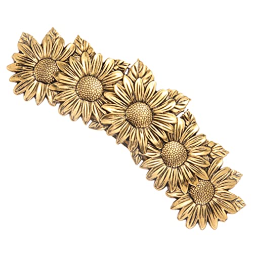 ABOOFAN Vintage Gänseblümchen Haarspange Haarschmuck Sonnenblumen Haarschmuck Für Damen Sonnenblumen-haarspangen Metall Haarspange Haarspangen Für Dicht Legierung Mädchen Schmücken von ABOOFAN