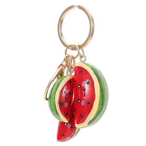 ABOOFAN Wassermelone Keychain Wassermelone Schlüsselanhänger Palästina Mini Sommer Obst Taschenanhänger Palästinenser Anhänger Schlüsselanhänger Palästinenser Flaggen Wassermelone von ABOOFAN