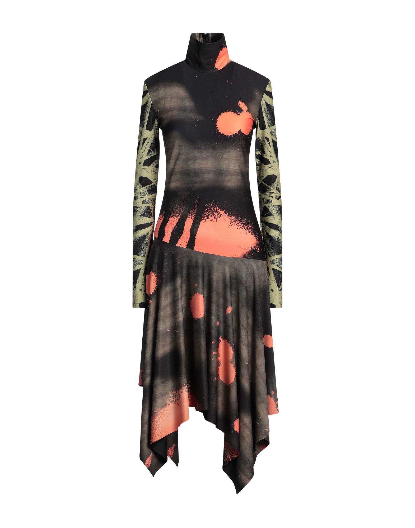 ABRA Midi-kleid Damen Militärgrün von ABRA