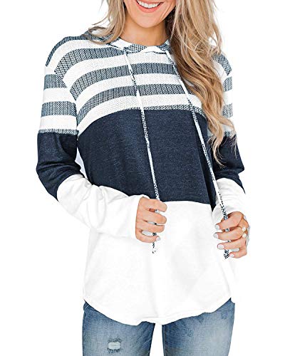 ABYOVRT Damen Kapuzenpullover Langarm Pullover Pulli Freizeit Sport Hoodie Kapuzenpulli Sweatshirt Sweater Top Oberteie von ABYOVRT