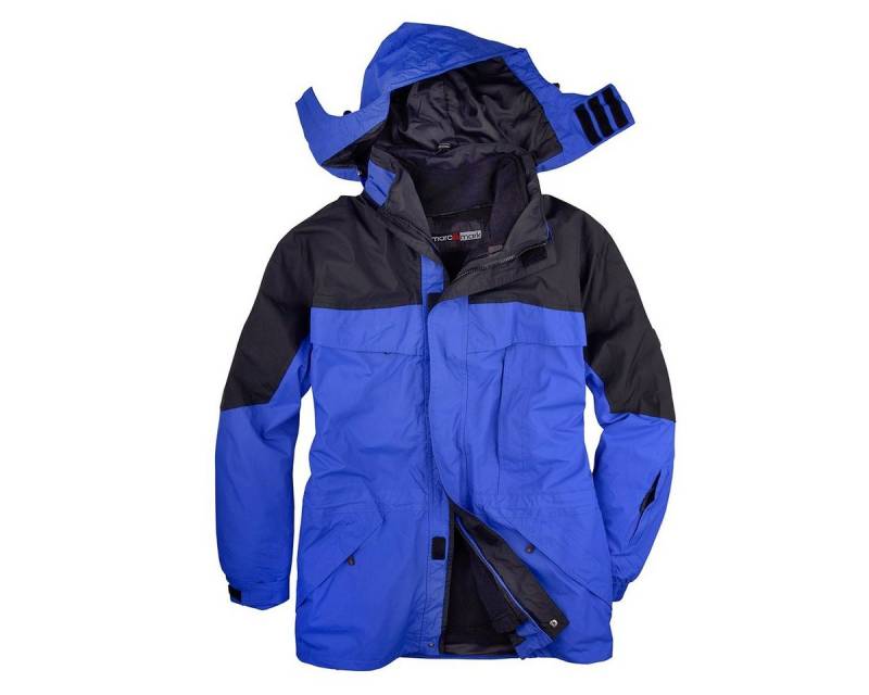 marc & mark Funktionsjacke Marc&Mark 3-in-1 Funktionsjacke XXL royalblau-schwarz von marc & mark