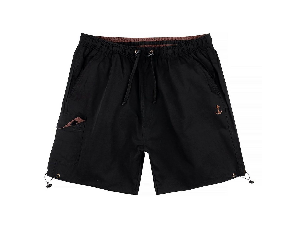 ABRAXAS Shorts Große Größen Herren Abraxas Badeshorts schwarz von ABRAXAS