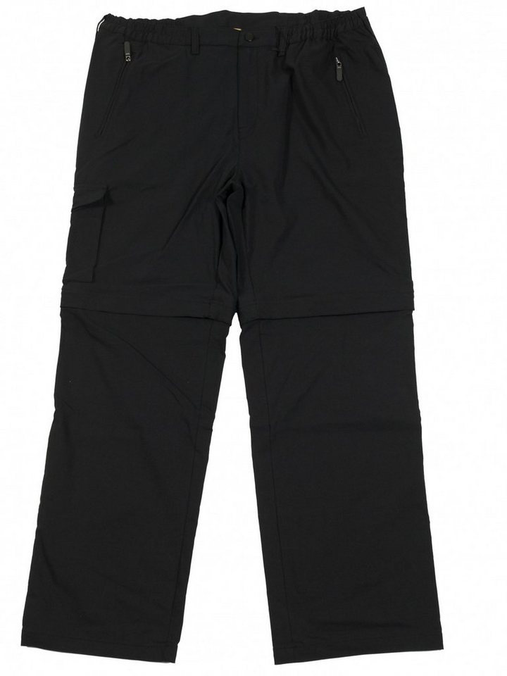 ABRAXAS Zip-off-Hose Outdoor Zipp-off-Hose von Abraxas in großen Größen, schwarz von ABRAXAS