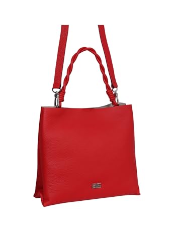 ABRO Shopper ANDROMEDA Netzwerk Einheitsgröße für Damen, rot, Retro von Abro