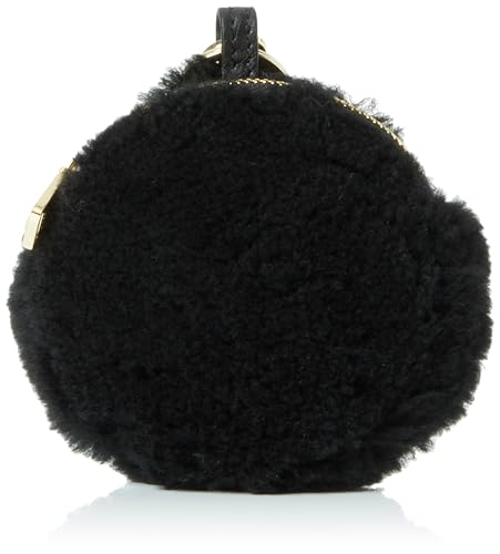 ABRO Unisex Anhänger Fluffy Tasche, Schwarz/Gold von ABRO