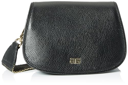 ABRO Unisex Klare Tasche, Schwarz/Gold von ABRO