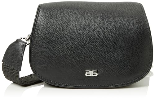 ABRO Unisex Klare Tasche, Schwarz/Nickel von ABRO