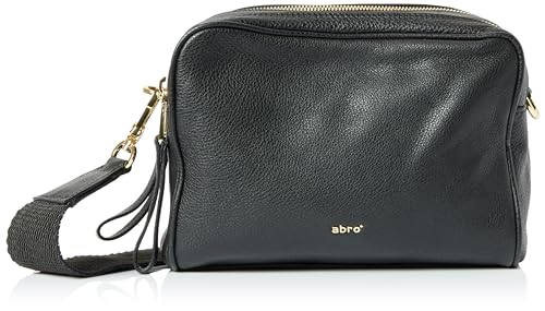 ABRO Unisex Tina Tasche, Schwarz/Gold von ABRO