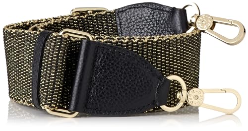 ABRO Unisex Umhängetasche 50 mm Tasche, Schwarz/Gold von ABRO