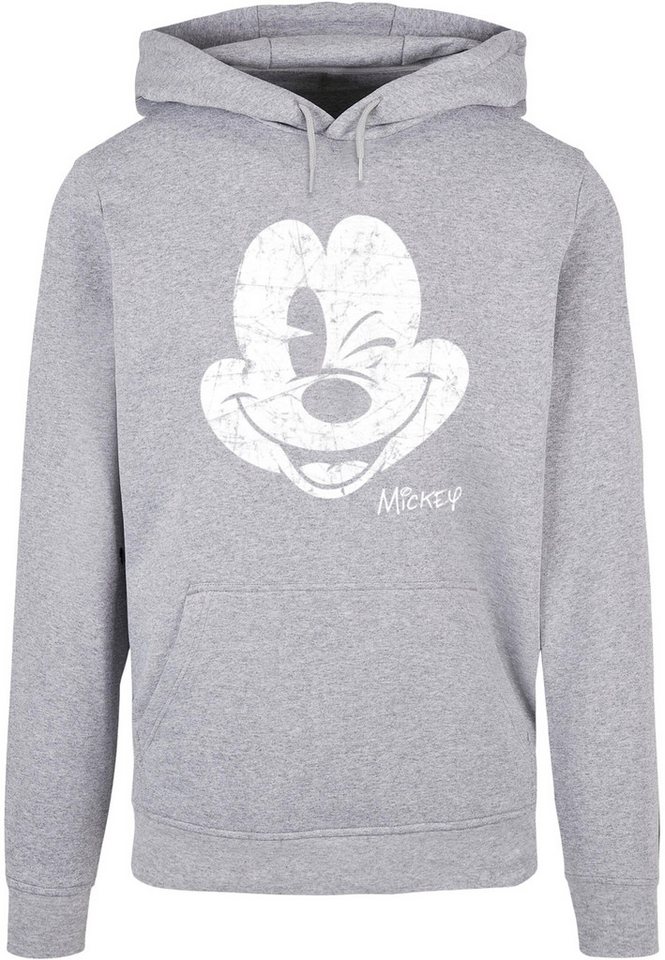 ABSOLUTE CULT Kapuzensweatshirt ABSOLUTE CULT Herren Mickey Mouse - Distressed Hoody (1-tlg) von ABSOLUTE CULT