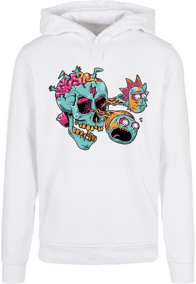 ABSOLUTE CULT Kapuzensweatshirt ABSOLUTE CULT Herren Rick And Morty - Eyeball Skull Basic Hoody (1-tlg) von ABSOLUTE CULT