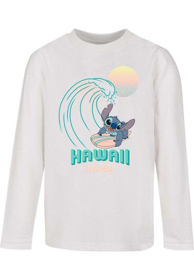 ABSOLUTE CULT Longsleeve ABSOLUTE CULT Kids Lilo And Stitch - Hawaii Longsleeve (1-tlg) von ABSOLUTE CULT