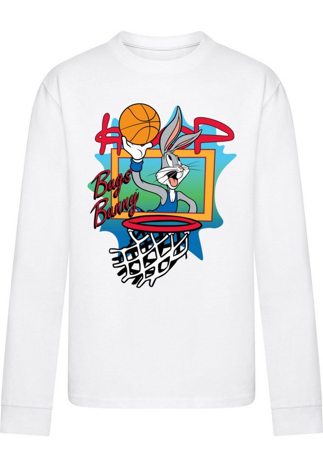 ABSOLUTE CULT Longsleeve ABSOLUTE CULT Kids Looney Tunes - Bugs Hoops Longsleeve (1-tlg) von ABSOLUTE CULT