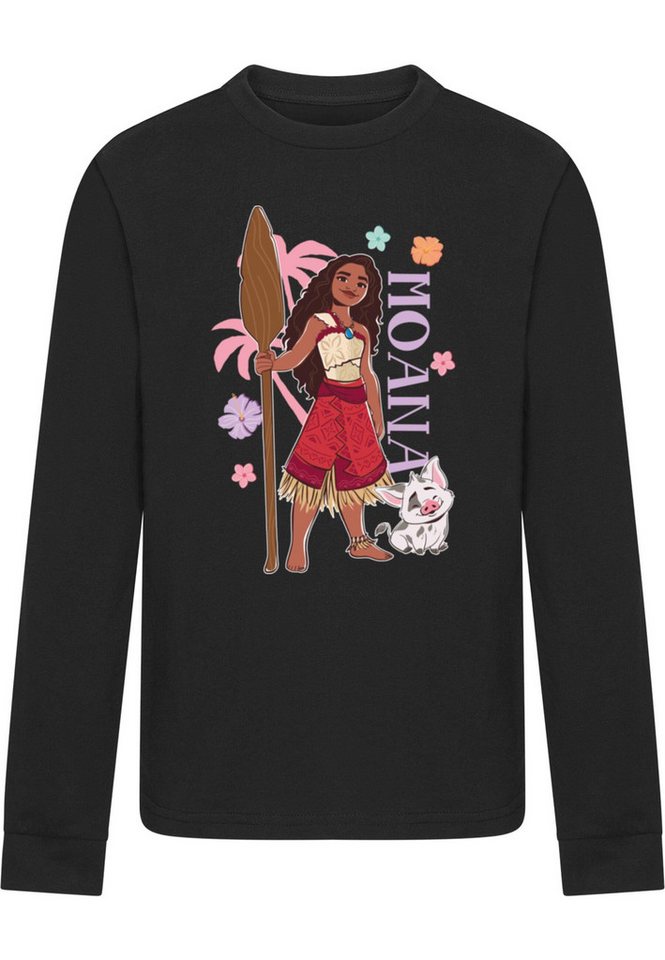 ABSOLUTE CULT Longsleeve ABSOLUTE CULT Kids Moana - Moana With Pua Longsleeve (1-tlg) von ABSOLUTE CULT