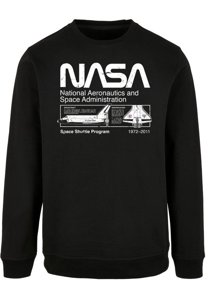 ABSOLUTE CULT Rundhalspullover ABSOLUTE CULT Herren Nasa - Space Shuttle Program Crewneck (1-tlg) von ABSOLUTE CULT